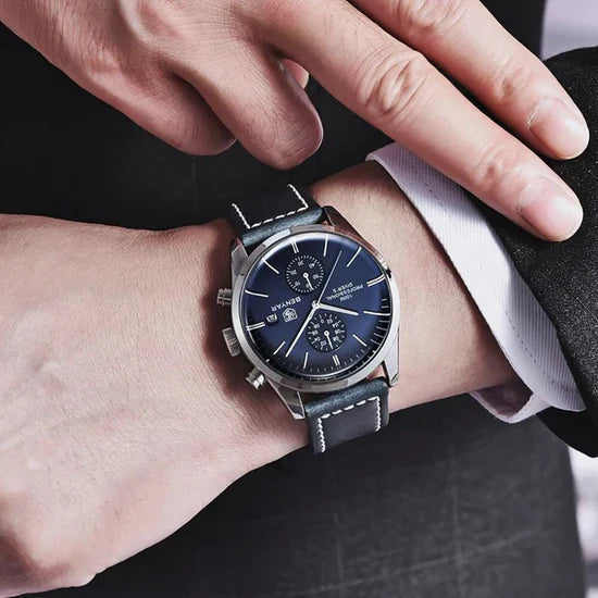 Uhr Classic Leder