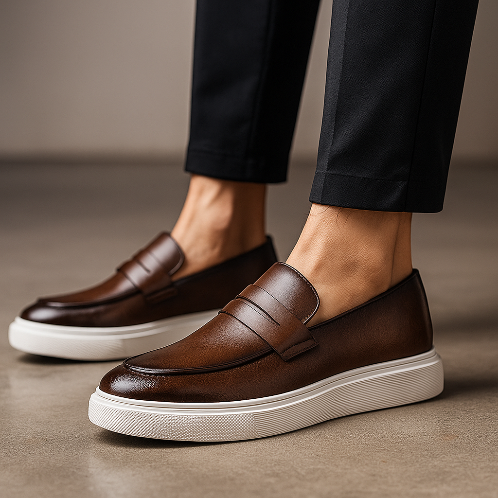 Loafer Miliani Herren Italienisches Leder
