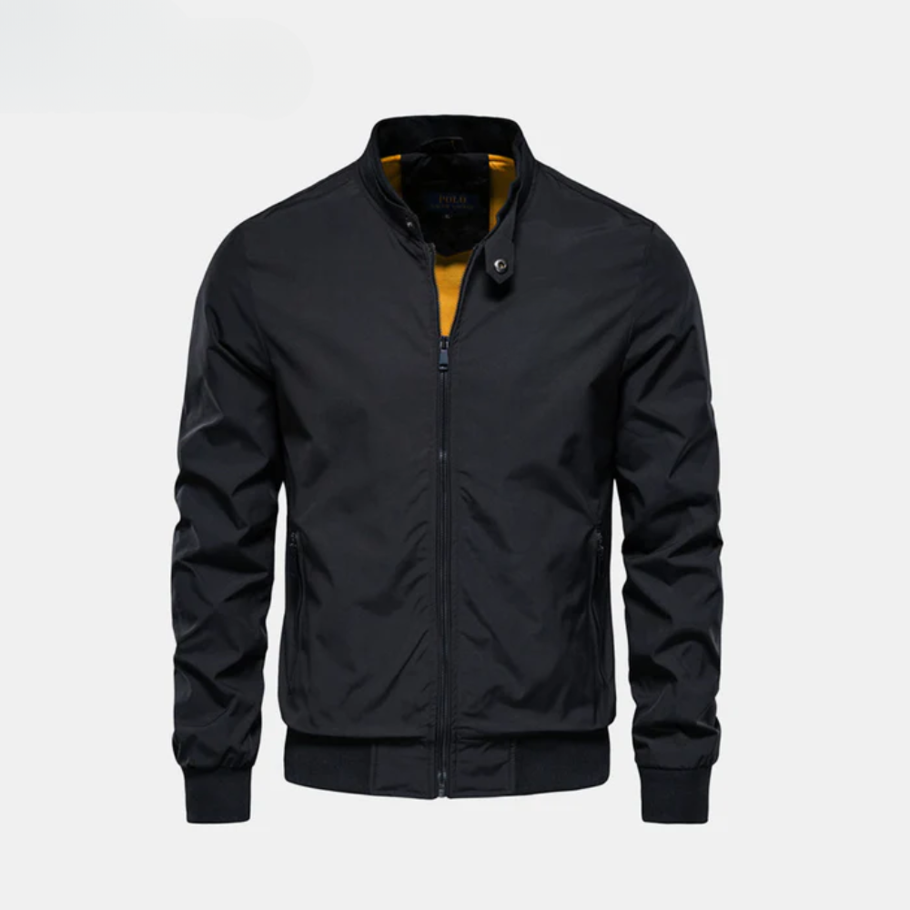 Casual Zip Bomber Jacket