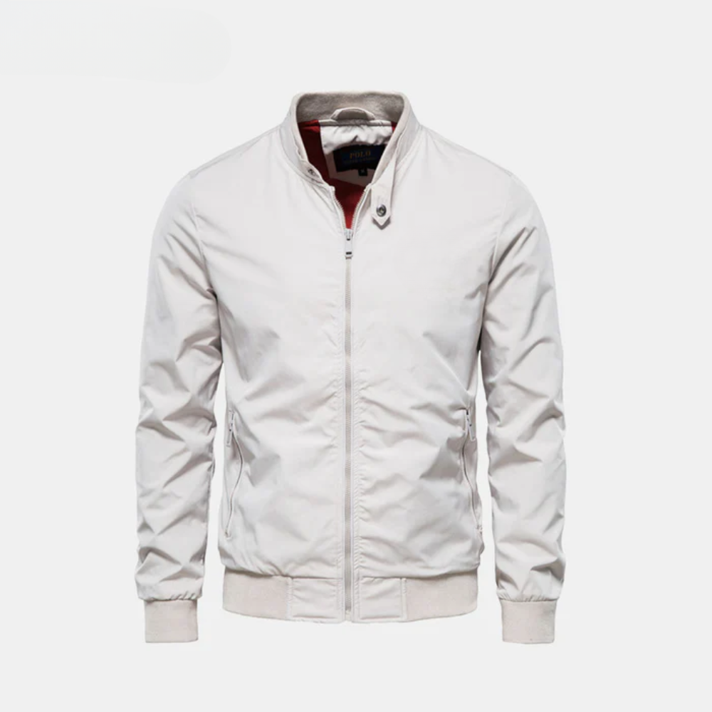Casual Zip Bomber Jacket