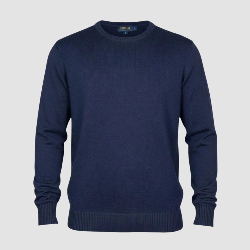 Fine Knit Crew Neck Jumper
