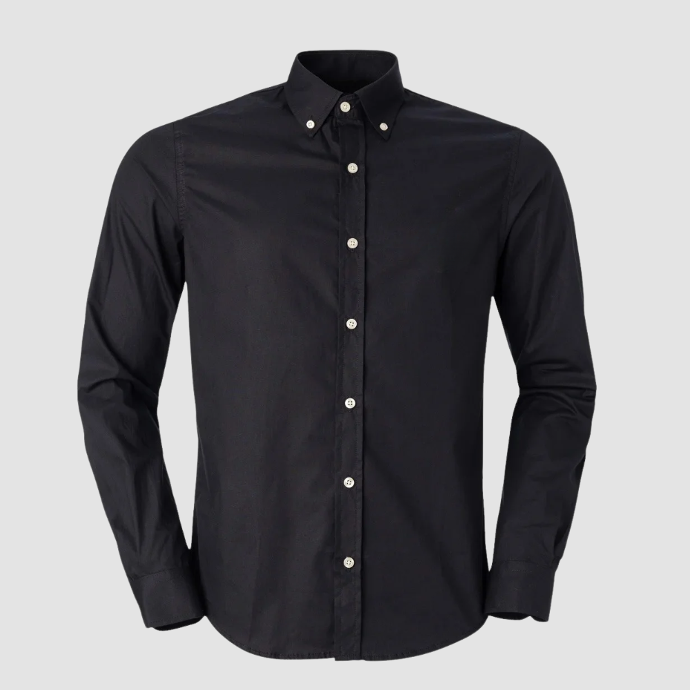 Long-Sleeve Oxford Shirt