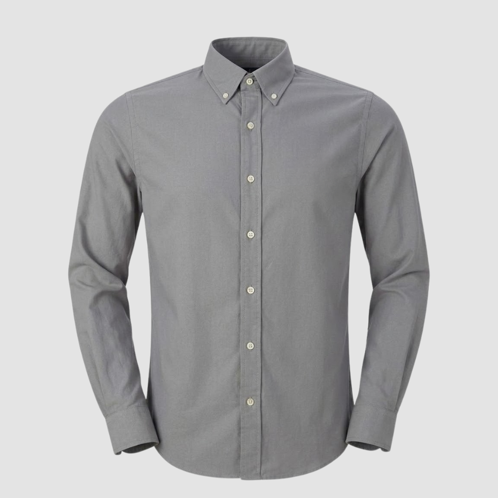 Long-Sleeve Oxford Shirt