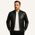 Jack Gran Nero Heren Leer