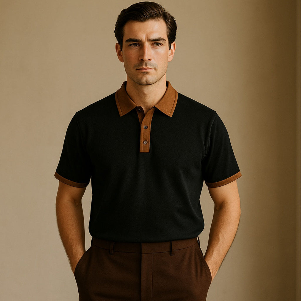 Polo Vittore pour homme uni
