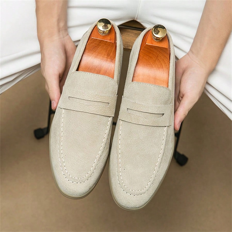 Loafers Master Heren Suède