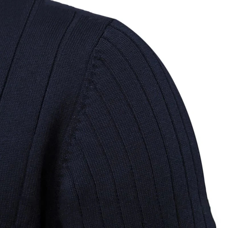 Pullover Verri Herren Stehkragen mit Reißverschluss