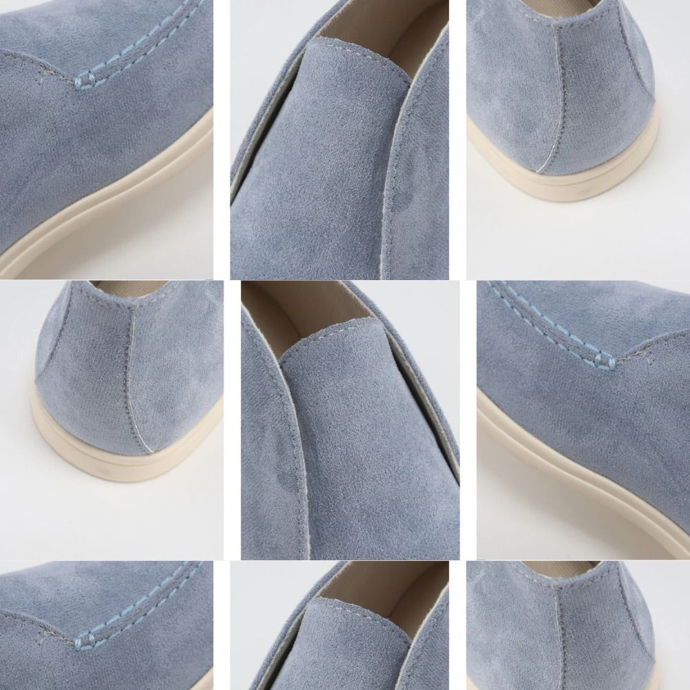 Mocassins Tuccili pour homme en suède montants